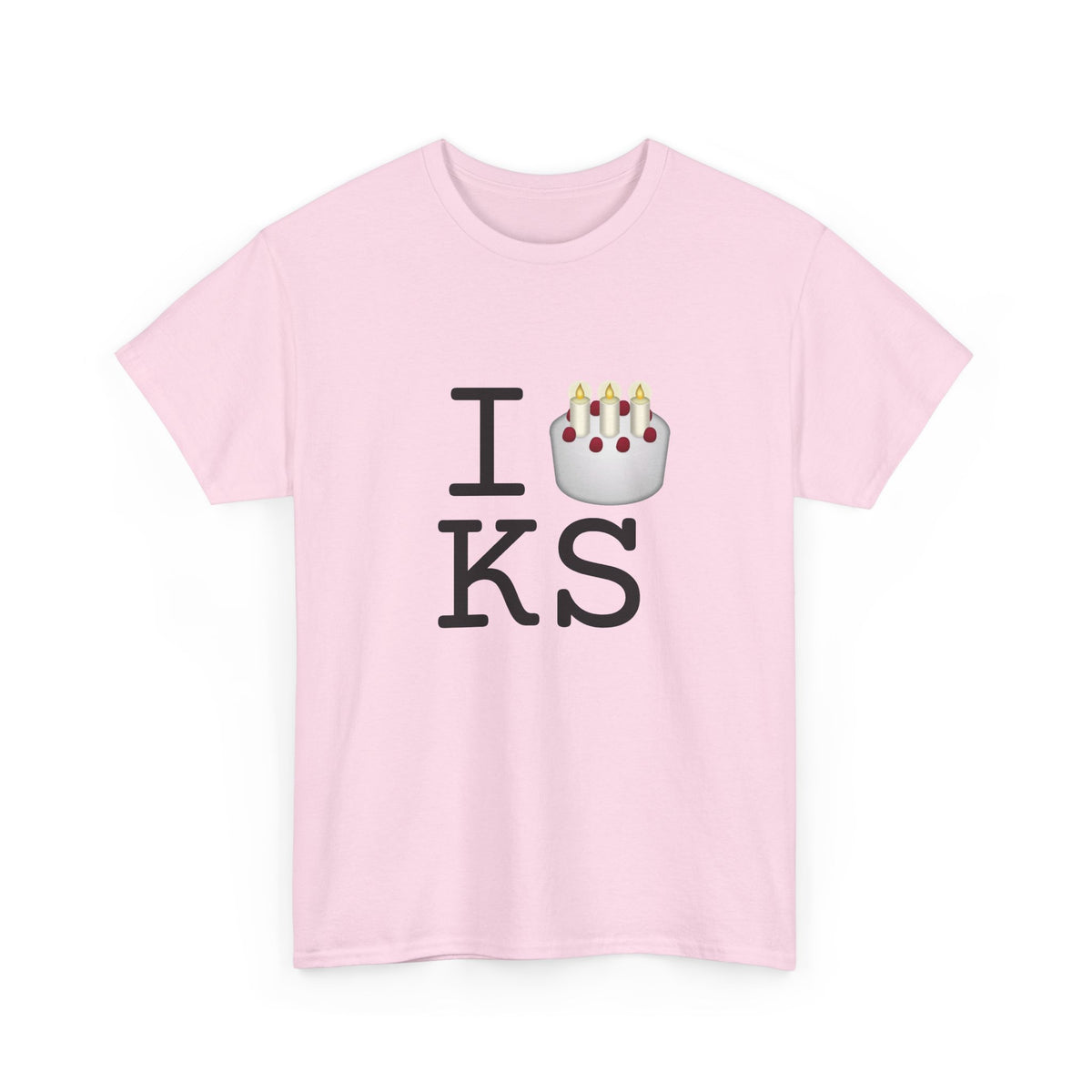 "I Birthday Cake Kansas" Tee