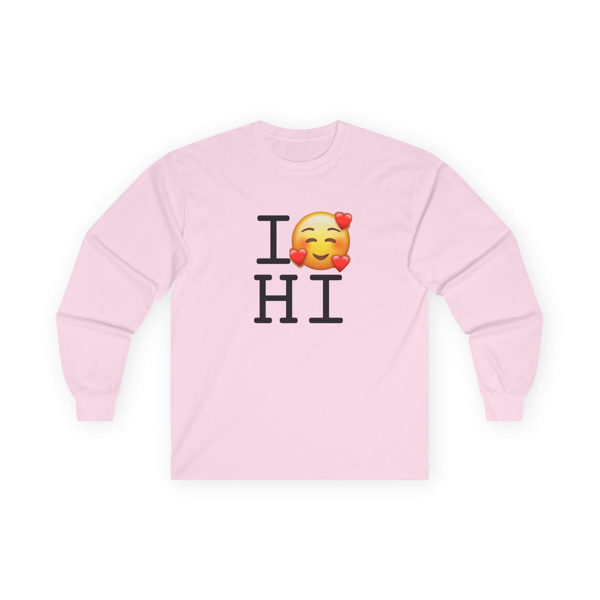 "I Adore Hawaii" Long Sleeve Shirt