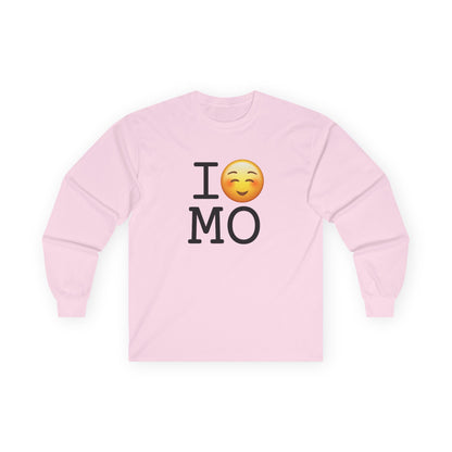 "I Blush at Missouri" Long Sleeve Shirt