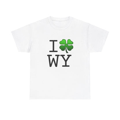 "I'm Lucky (Clover) in Wyoming" Tee