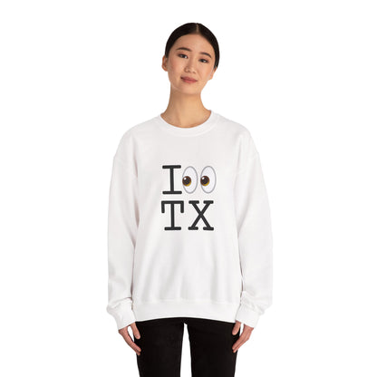 "I Look at Texas" Sweatshirt