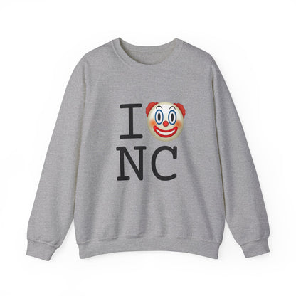"I Clown on North Carolina" Sweatshirt