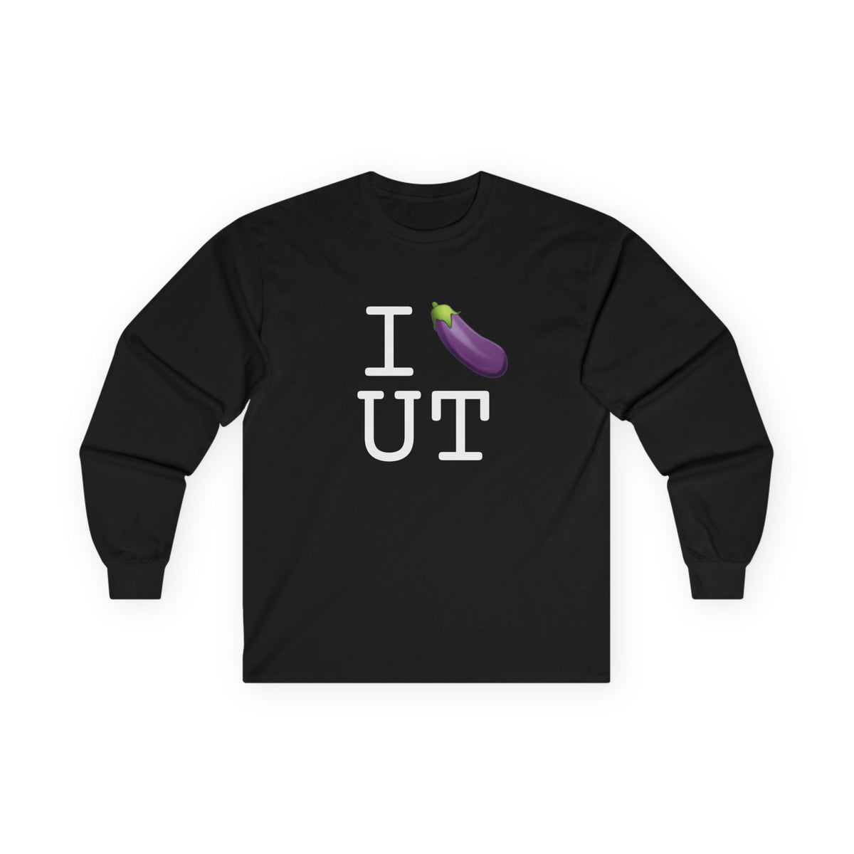 "I Eggplant Utah" Long Sleeve Shirt