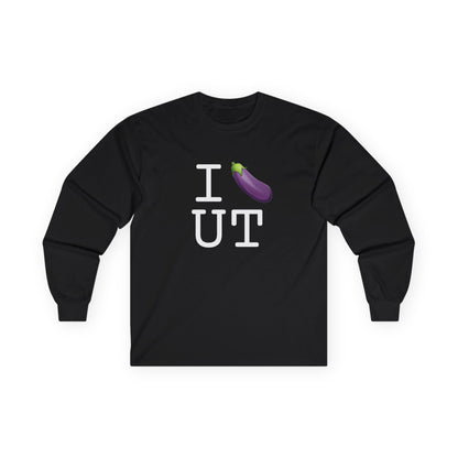"I Eggplant Utah" Long Sleeve Shirt