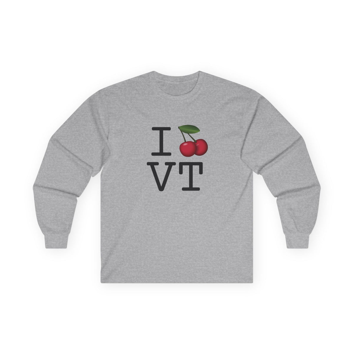 "I Cherry Vermont" Long Sleeve Shirt