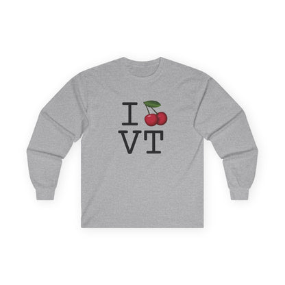 "I Cherry Vermont" Long Sleeve Shirt