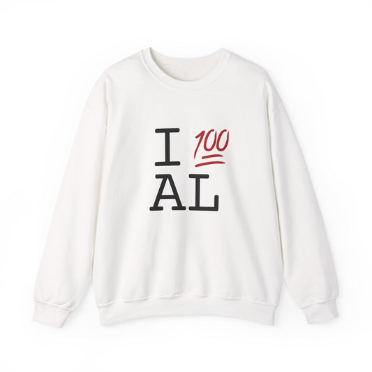 "I Keep it 100 in Alabama" Sweatshirt