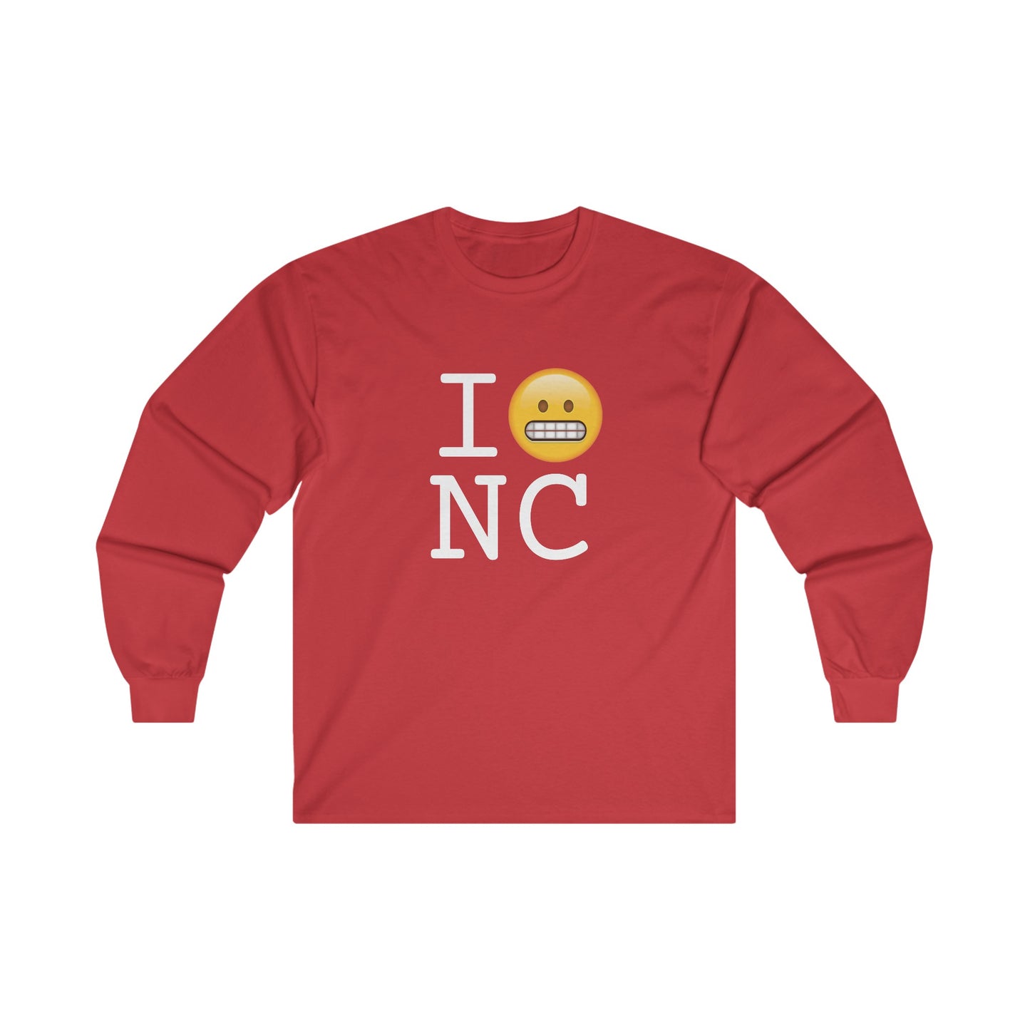 "I Grimace About North Carolina" Long Sleeve Shirt