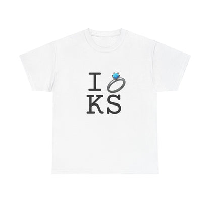 "I'm Married to (Diamond Ring) Kansas" Tee