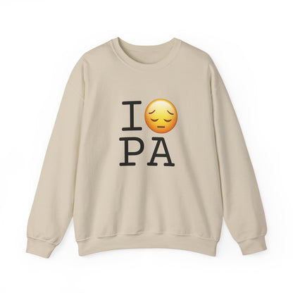 "I'm Depressed about Pennsylvania" Sweatshirt