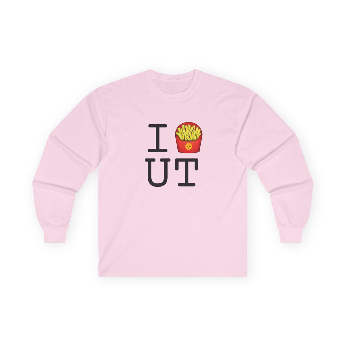 "I French Fries Utah" Long Sleeve Shirt