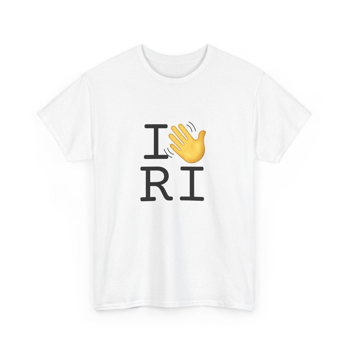 "I Wave at Rhode Island" Tee