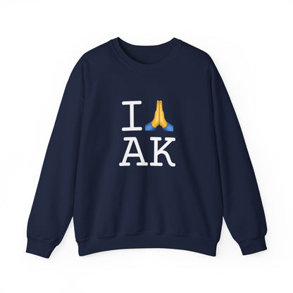 "I Pray for Alaska" Sweatshirt