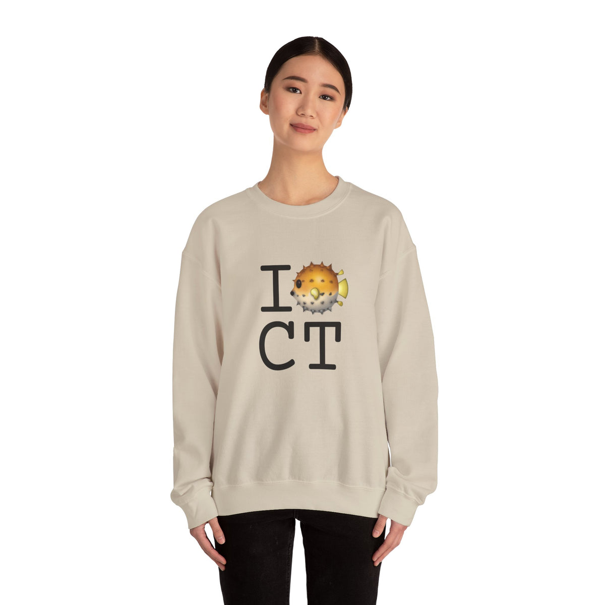 "I Blowfish in Connecticut" Sweatshirt