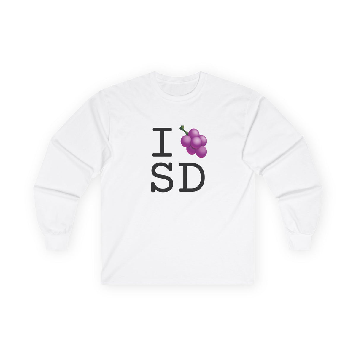 "I Grape South Dakota" Long Sleeve Shirt
