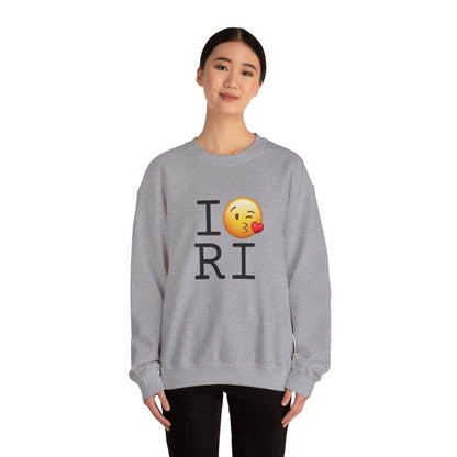 "I Blow a Kiss at Rhode Island" Sweatshirt
