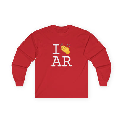 "I Applaud Arkansas" Long Sleeve Shirt