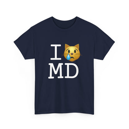 "I'm a Crying Cat about Maryland" Tee