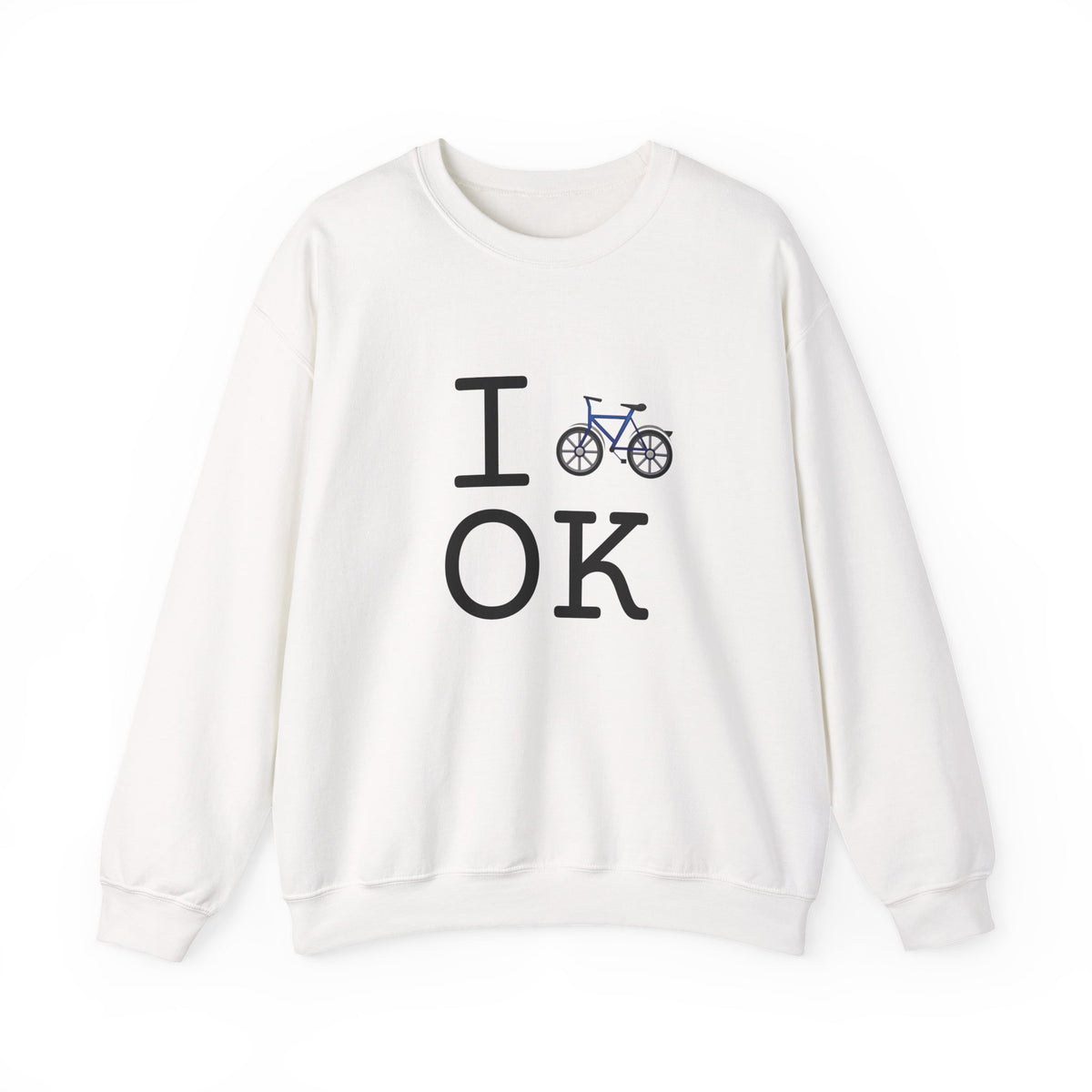 "I Bicycle Oklahoma" Sweatshirt