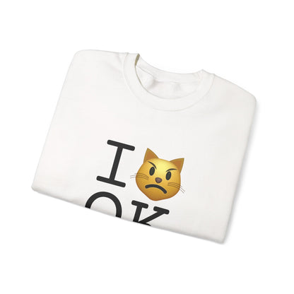 "I'm a Pouting Cat about Oklahoma" Sweatshirt