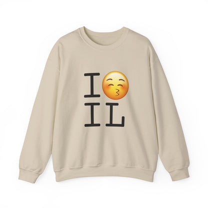 "I Kiss Illinois" Sweatshirt