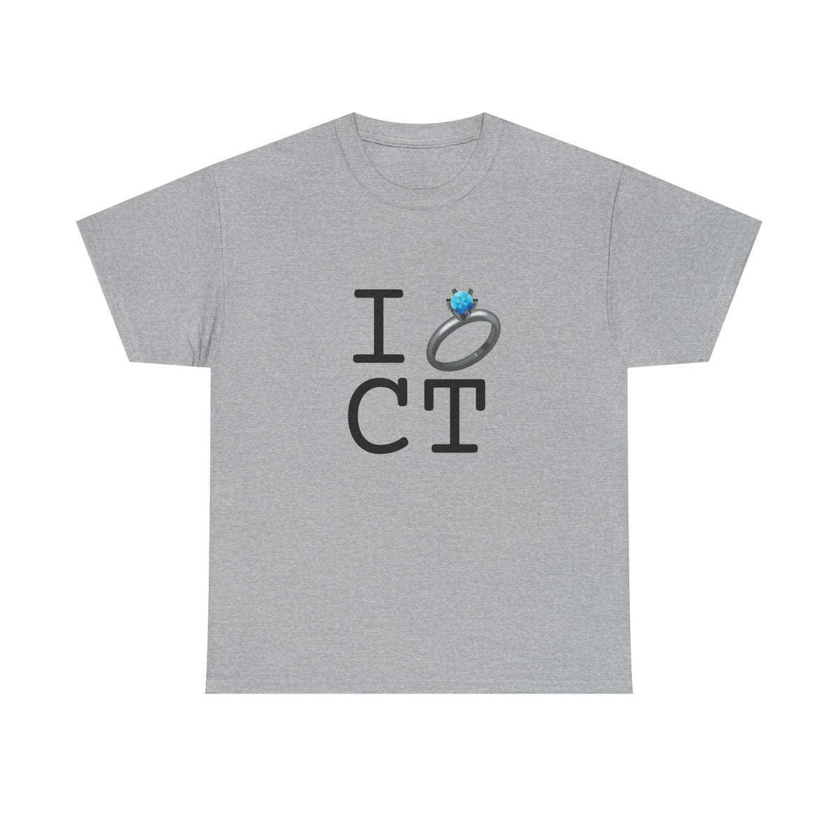 "I'm Married to (Diamond Ring) Connecticut" Tee