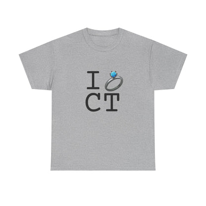 "I'm Married to (Diamond Ring) Connecticut" Tee