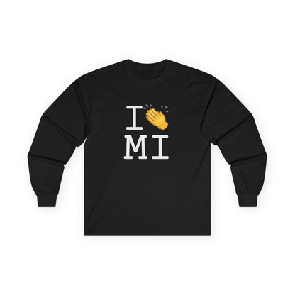"I Applaud Michigan" Long Sleeve Shirt