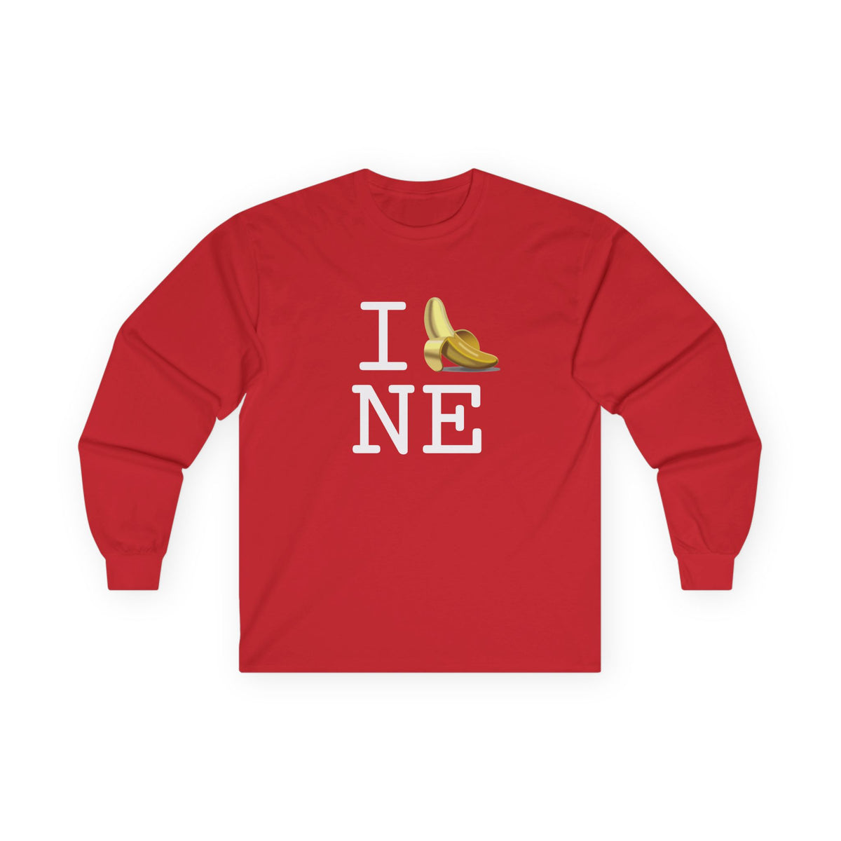 "I'm Bananas about Nebraska" Long Sleeve Shirt