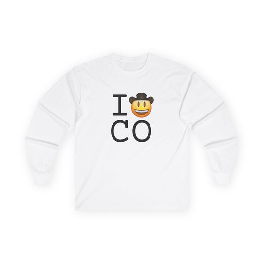 "I'm a Cowboy or Cowgirl in Colorado" Long Sleeve Shirt