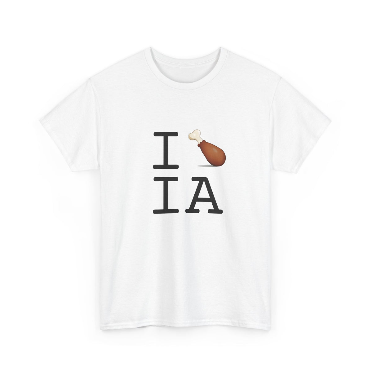 "I Chicken Drumstick Iowa" Tee