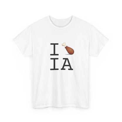 "I Chicken Drumstick Iowa" Tee