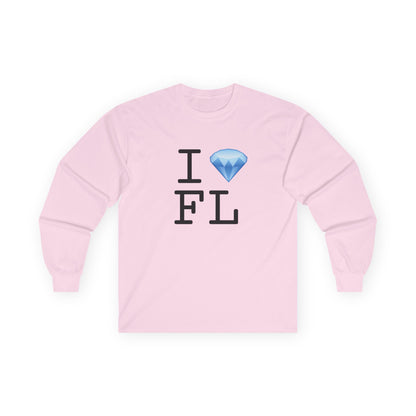"I Diamond Florida" Long Sleeve Shirt