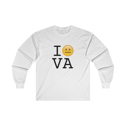 "I'm Neutral About Virginia" Long Sleeve Shirt