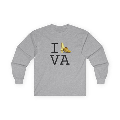 "I'm Bananas about Virginia" Long Sleeve Shirt