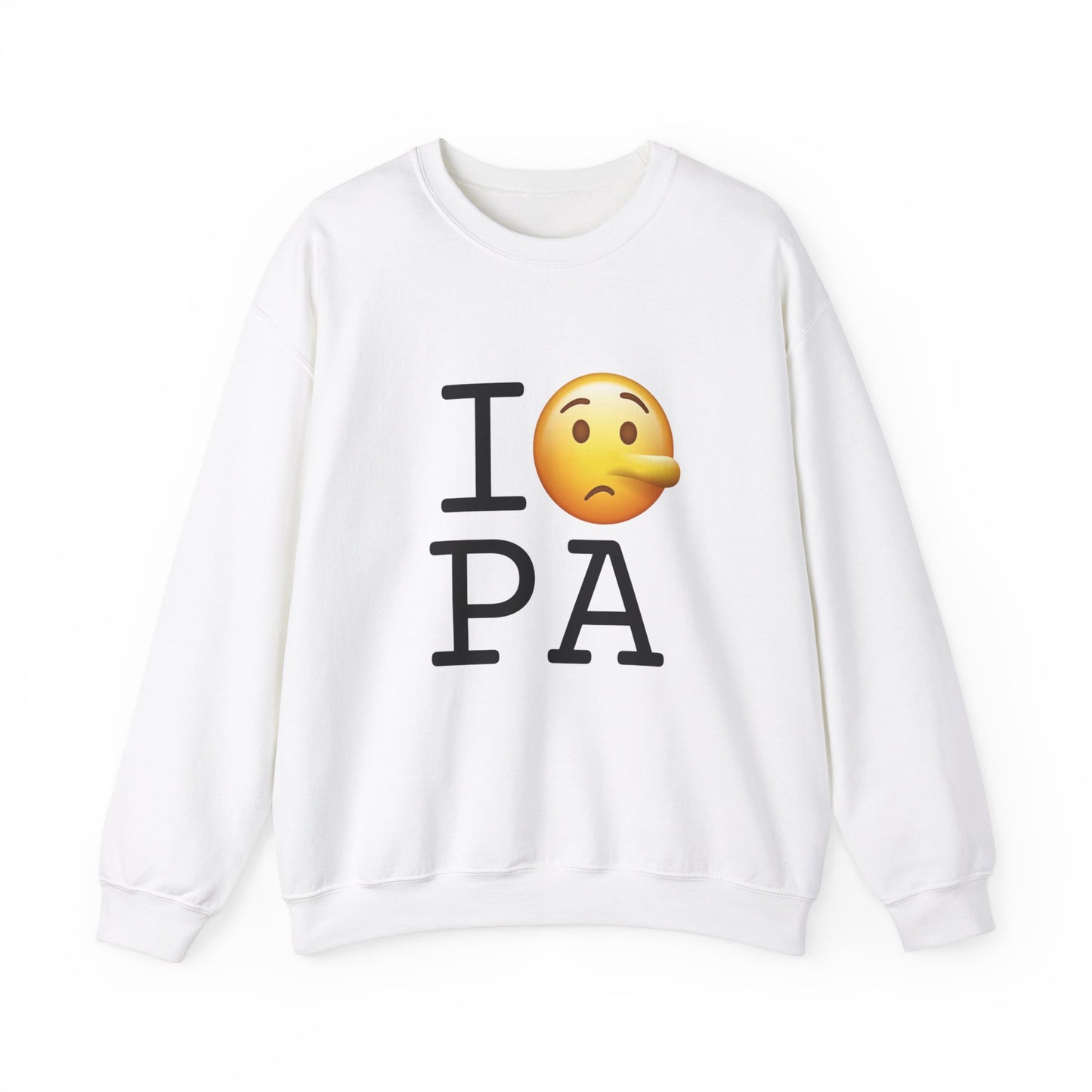 "I Lie about Pennsylvania" Sweatshirt