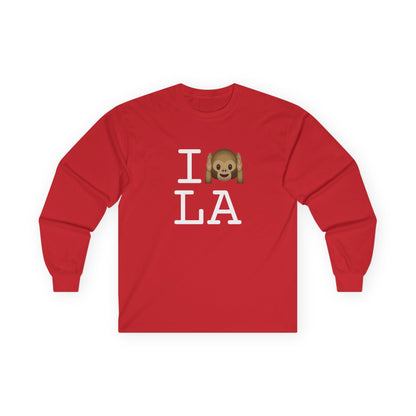 "I Don't Hear Louisiana" Long Sleeve Shirt