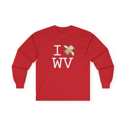 "I Lose Money in West Virginia" Long Sleeve Shirt
