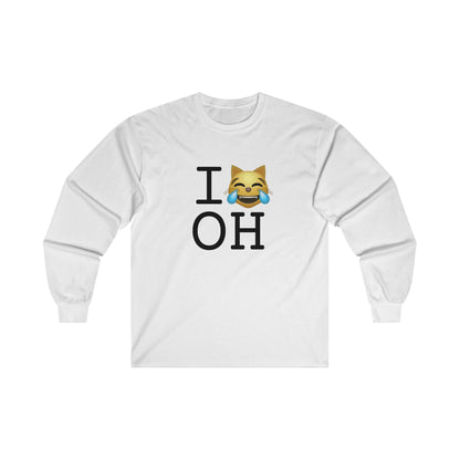 "I'm Laughing like a Cat at Ohio" Long Sleeve Shirt