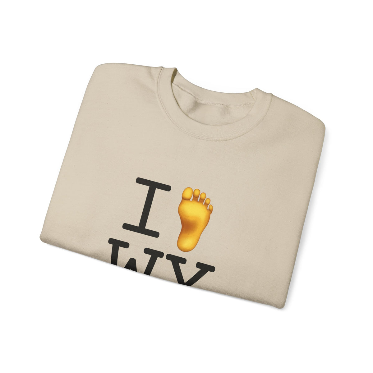 "I Foot Wyoming" Sweatshirt