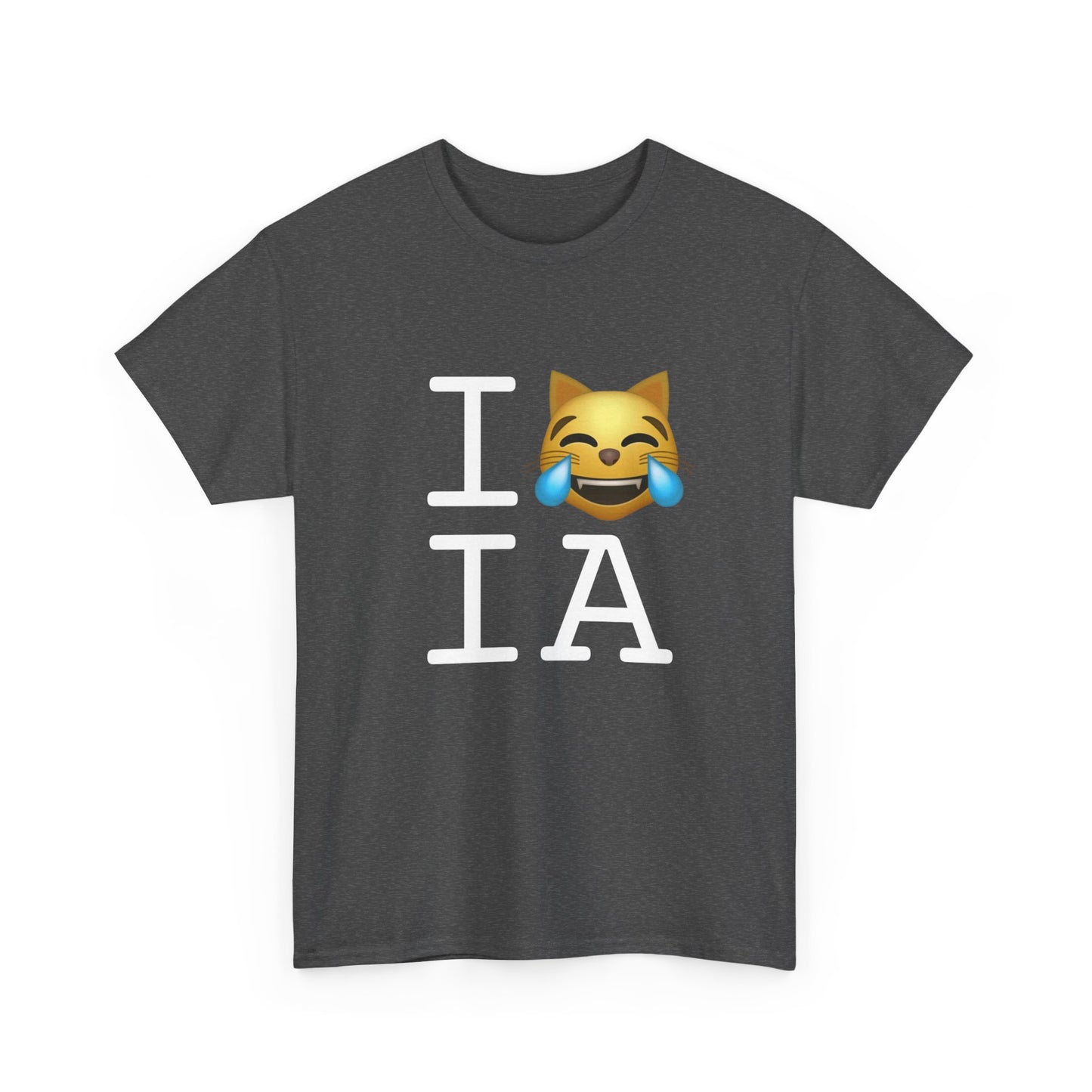 "I'm Laughing like a Cat at Iowa" Tee