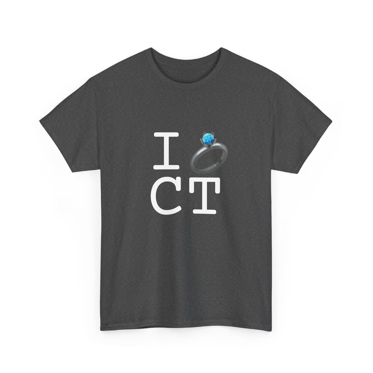"I'm Married to (Diamond Ring) Connecticut" Tee