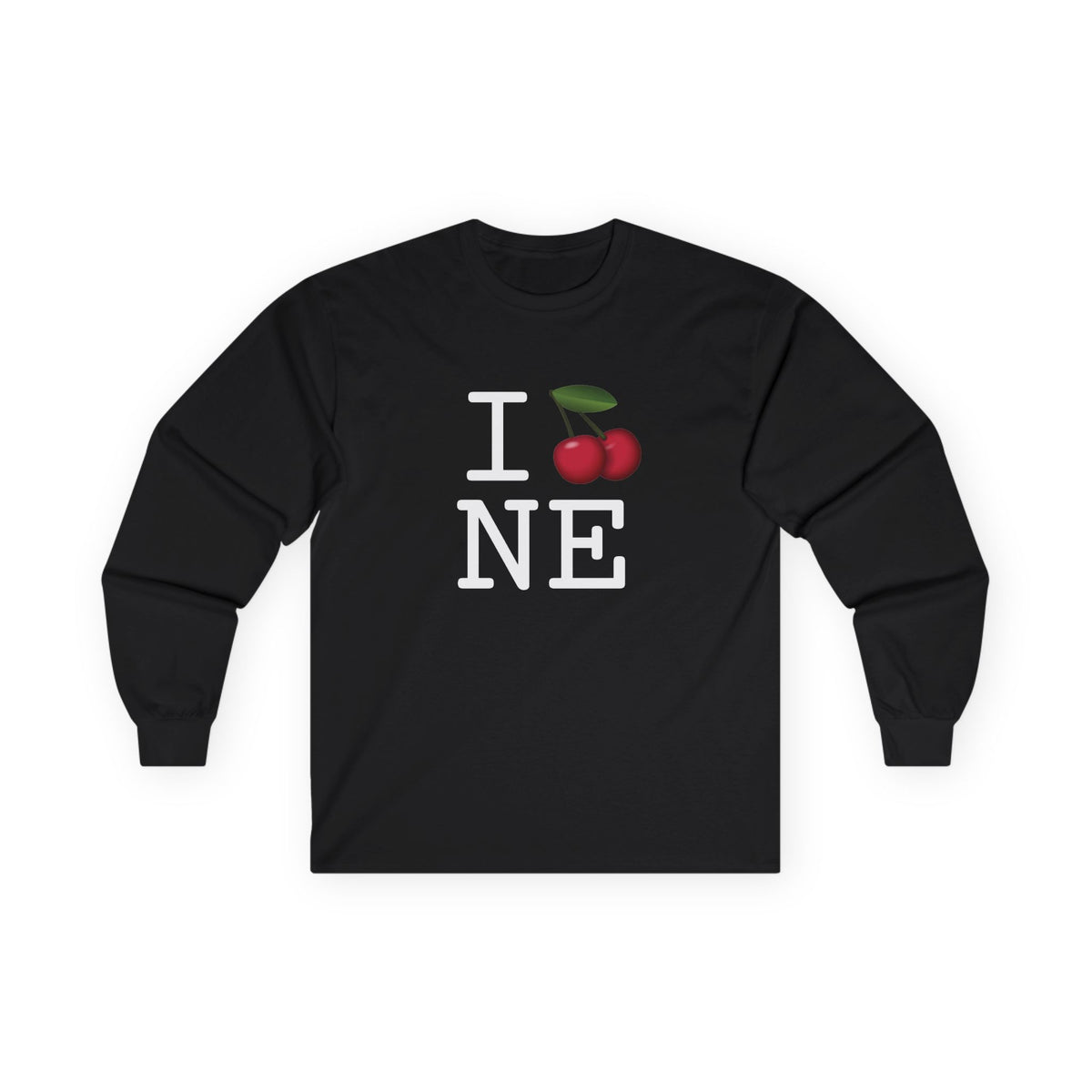 "I Cherry Nebraska" Long Sleeve Shirt