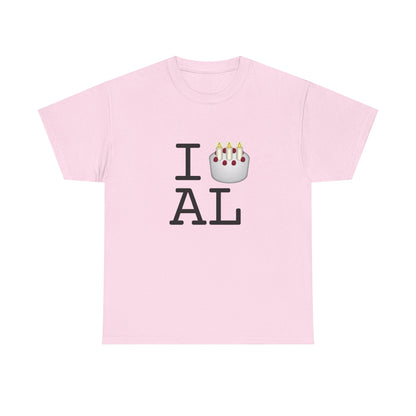 "I Birthday Cake Alabama" Tee