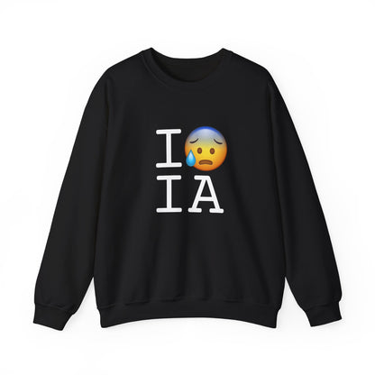 "I'm Anxiously Sweating in Iowa" Sweatshirt