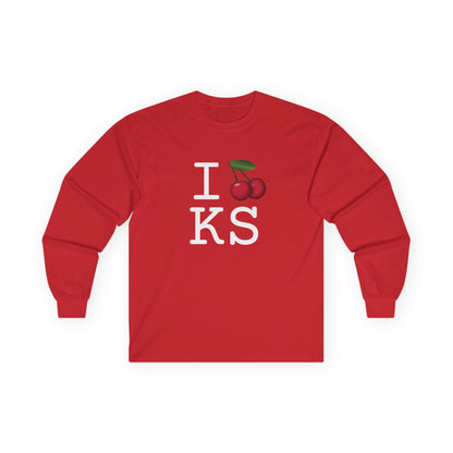 "I Cherry Kansas" Long Sleeve Shirt