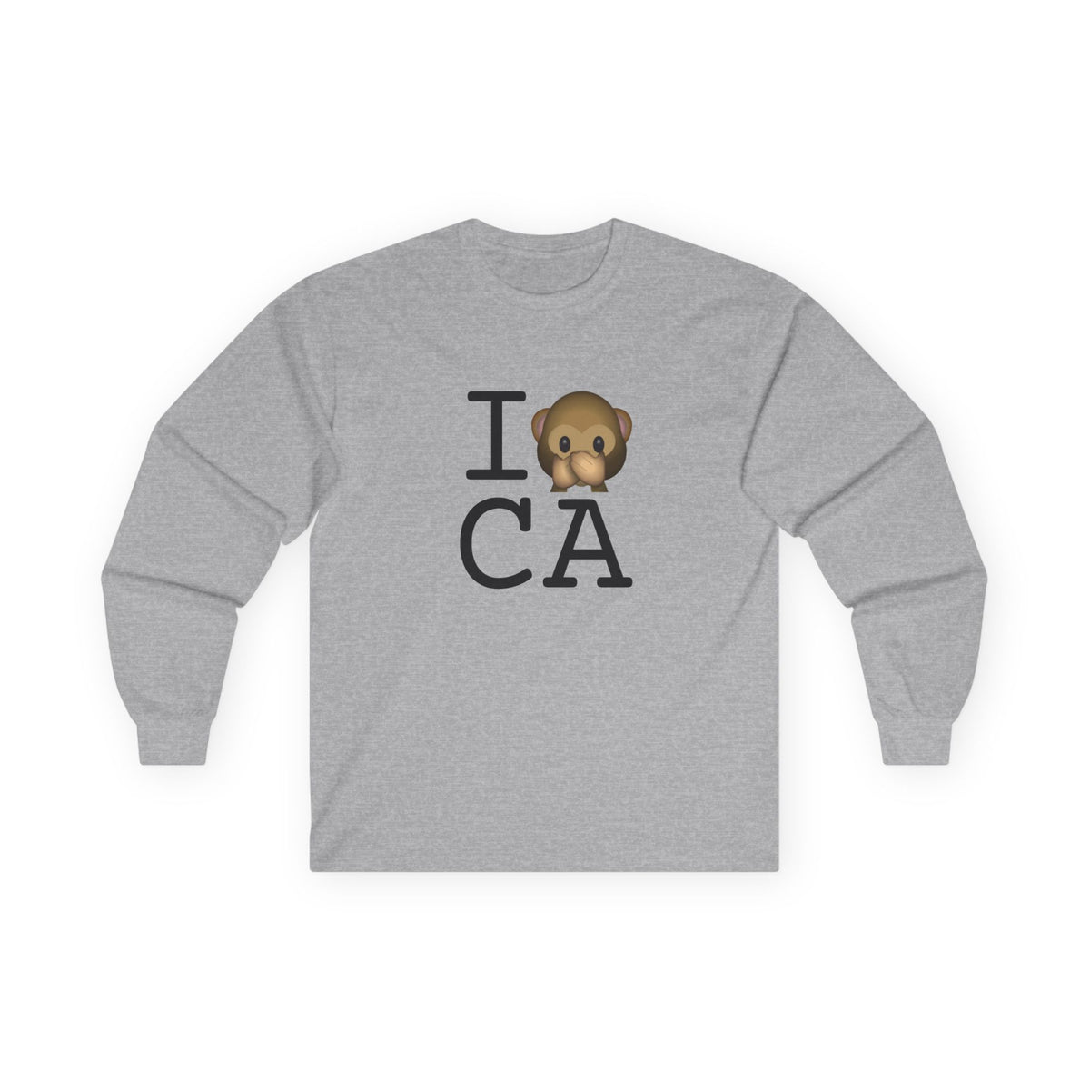 "I Don't Speak about California" Long Sleeve Shirt