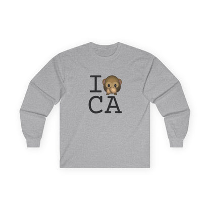 "I Don't Speak about California" Long Sleeve Shirt