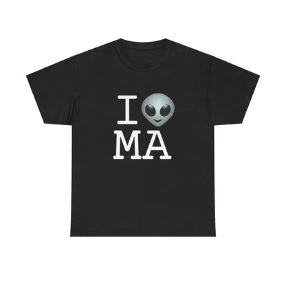 "I Feel Alien in Massachusetts" Tee