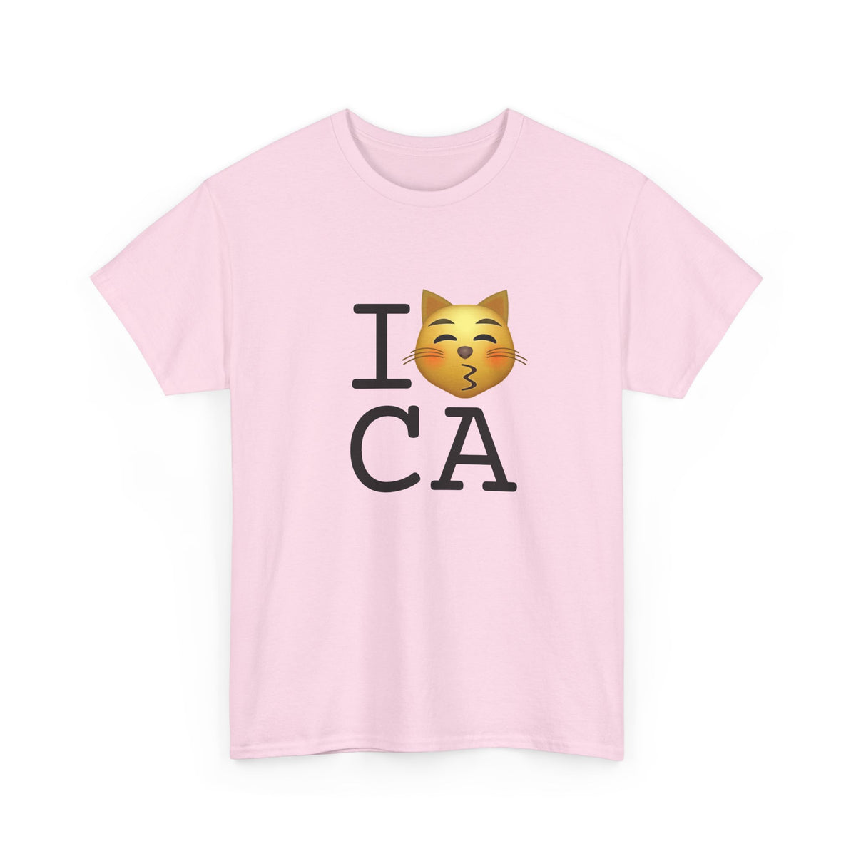 "I'm a Kissing Cat toward California" Tee
